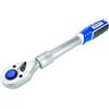 HASKYY CUK14-19 Cricchetto telescopico, cricchetto reversibile estensibile, 6,3 mm, 1/4; 160-210 mm, dentatura fine, chiave a cricchetto