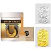 Generico Pittura Oro per Artigianato,Forniture per Pittura Liquida 300 grammi | Vernice Liquida Color Oro - per Finestra, Ringhiera in Ferro, Mobili, Ferramenta, Artigianato, Legno, Tessuto