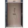 IMPALLI è casa IMPALLI Box Doccia H210 Cm Estensibile 157-160 Cm Cabina Doccia Scorrevole Anta A Chiusura Rallentata Cristallo Temperato 8 Mm Trasparente Anticalcare Profili Alluminio (NERO OPACO 160)