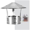 Generico Comignolo in Acciaio Inox 201, Cappello Per Camino Conico Cappa, Cappa per camino A Cono Copertura, Comignolo Antipioggia Terminale Canna Fumaria(150mm(6in))