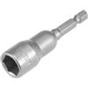 Fixinus Inserti magnetici per chiavi a bussola, 12 mm, esagonali da 1/4, per cacciaviti, trapani e adattatori a bussola, lunghezza 65 mm