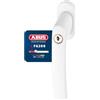 Abus Fg200 Ab208 Maniglia con Blocco Antifurto, Serratura a Spinta con Cilindro per Finestre, Chiave Maestra, Livello di Sicurezza: 3, 44259, Bianco