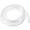 Ding&ng Tubo flessibile in PVC, Diametro interno da 5 mm (0,19 ) Diametro interno X 7mm (0,27) Diametro esterno, 1,5 m Tubo di vinile lungo, incolore incolore, tubo flessibile dell'acqua