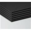 Signorbit Kit da 6 pezzi pannelli in forex colore nero spessore 3 mm misura 40x30 cm