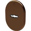 SECUREMME Mostrina porta blindata 4301 securemme dm alluminio bronzato mm 82x62 (5 pezzi) Securemme