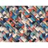 A.S. Création Livingwalls 382871 - Carta da parati fotografica 3D, motivo geometrico, in tessuto non tessuto, 3,71 x 2,80 m, made in Germany