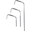Soytich Tubo montante, altezza 50 cm, filettatura interna da 1/2 per rubinetto, filettatura esterna da 1/2 al soffione doccia, cromato, ottone