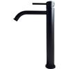 Paffoni LIG081NO Miscelatore lavabo prolungato senza scarico serie LIGHT nero opaco