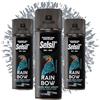DETERMONDO 3 Bombolette di Vernice Spray Acrilica 400ml Bombolette Spray Colorate Multiuso per Interni ed Esterni (Ral 7001 Grigio Argento)