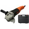 BLACK+DECKER KG1202K-QS Smerigliatrice in cofanetto, 125 mm, 1200 W