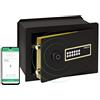 ARREGUI AWA 221750 Cassaforte Intelligent, da avvolgere Smart Safe, apertura a codice elettronico, gestione tramite app mobile, compatibile Amazon Alexa, 32 x 42 x 24,5 cm, 17 l