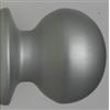 Berti Ferramenta POMO FISSO PER PORTONE ART.169/70 ALL.ARGENTO SAT. SAGUATTI