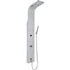 METAFORM COLONNA DOCCIA PARETE ATTREZZATA MULTIFUNZIONE IDROMASSAGGIO VITTORIA CON LED