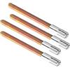 MroMax 8 pz mensola galleggiante invisibile supporto staffa bullone M8 x 90 mm acciaio al carbonio temprato nascosto supporto parete set