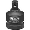 NEIKO 30237A Adattatore a percussione da 3/4 femmina a maschio da 1/2 | Riduttore adattatore per presa | per l'uso con pistole/chiavi a percussione, barre di rottura o cricchetti