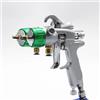 GUOPIN Pistola per verniciatura, Pistola a spruzzo a doppio ugello, alimentazione a pressione, macchina for verniciatura a spruzzo, macchina for verniciatura pneumatica a doppia testa, Verniciatura liscia(W