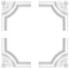 Marbet Design 1 Set - 4 Pezzi Segmenti Archi per Piano BAR E-27 Archi Bloccato NE-27-02D
