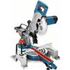 Bosch Professional Troncatrice radiale GCM 800 SJL (Motore da 1.400 Watt, 1 lama Ø216 mm, chiave a brugola)