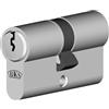 BKS 88020004 - Serratura cilindrica con GF, BKS GF, BL 88020003 - Lucchetto a cilindro, 27/35 mm, con 3 chiavi