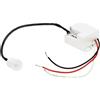 ChiliTec Rilevatore di movimento da incasso CT-PIR Mini 12 V, 12 V CC, 1-60 W, adatto a LED, colore: bianco