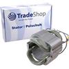 Trade-Shop Stator/campo/pattina/supporto/motore di ricambio compatibile con Bosch GWS 20-180 H, GWS 20-180 J, GWS 20-180 JH, GWS 20-230, GWS 18 U
