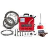 ZELCAN 850W Macchina Sturatubi Elettrica per Scarichi da 20-200mm, Coclea di Drenaggio Elettrica con Molla da 27m e 12 Testine Intercambiabili, per WC, Lavello e Tubature Industriali