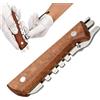 szaluyk Aggiustatore per occhiali | Supporto ottico portatile | Antiscivolo | Eyeglass Temple Curvature Adjuster | Fascia per occhiali | Per uomo donna famiglia scuola ufficio casa bianco design leggero