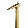 EGTink Rubinetto Bagno Ottone Antico,Rubinetto Lavabo Cascata,Alta Alta Alta Rubinetto Miscelatore Miscelatore Bagno Miscelatore Miscelatore Miscelatore Monocomando Lavabo