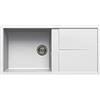 ELLECI LGU48068 | Lavello da incasso GRANITEK UNICO 480 | Colore : Bianco
