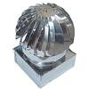 Zeta Fumaiolo radiante eolico zincato base quadra (42x42cm)