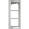 BTICINO 350231 Telaio Supporto Sfera 3 Moduli con Cornice Allmetal, per Citofono/Videocitofono, Compatibile Moduli Audio/Video/Pulsanti, 327x138x15 mm, Installazione Parete, Struttura Robusta