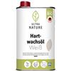 ULTRA NATURE Olio di cera dura, 0,5 l, vegano, biologico, senza solventi, bianco, olio per pavimenti, olio per legno, olio per mobili