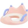 Generic Sedile WC per bambini, antiscivolo, con manici, schienale comodo e design impermeabile, per bambini e bambine, 19 x 34 x 37 cm