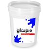 GLOUPIE SUPER TRASPIR Pittura All'acqua Traspirante Per Pareti Per Tutti Gli Ambienti Interni, 1 Litro, Bianco, Made In Italy