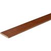 Hobby Legno - Coprifilo Rivestito In Legno Di Tanganica Tinto Noce Medio mm. 70X10X2250 (confezione da 5 pz, ml. 11, 25)