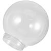 ELAYARD Paralume in Acrilico Trasparente per Lampada Esterno Sfera, Copertura Globo Rotonda Resistente alle Intemperie, per Giardino e Lampioni da Esterno