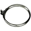 EUROPROFIL Morsetto per tubi stringitubo in acciaio inossidabile Argento per stufe, caminetti, caldaie, diametro 200 mm