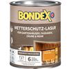 Bondex Protezione dalle intemperie in rovere chiaro 0,75 l per 9 m² | antigoccia e spruzzatura | eccellente protezione dai raggi UV | applicazione sicura a partire da 2 °C | opaca | smalto resistente