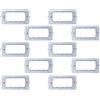 ZOREI 10 Pezzo Supporto 504 Compatibile Con Bticino Matix, Cestello Telaio Porta Frutti Per Scatola Cassetta 504