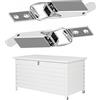 Evotrade Chiusura A Leva per Tavoli Bauli Ante Fai da Te - Kit 2 o 10pz (Kit 10pz)