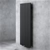 doporro Radiatore Verticale da Bagno 160x54cm, Radiatore a Pannello Termoarredo da Parete e Pavimento in Acciaio, Antracite