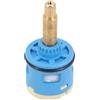 Jayruit Cartuccia deviatore di flusso per valvola doccia a 3 vie, struttura in ABS+ottone, facile da installare, perfetta per VS1205