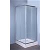 CAPALDO CABINA BOX DOCCIA IGLO 2 ANTE 70X90 CRISTALLO TRASPARENTE MM.4