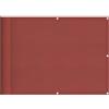 vidaXL Paravento Balcone Terracotta 75x1000 cm 100% Poliestere Oxford, paravento, schermo da esterno, schermo privacy, divisorio da balcone