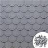 MASTERBRICO Tegole Canadesi per Tettoia Esterno 2,32 mq (16 Pz) - Tegola Canadese Bituminosa e Flessibile con Chiodi Inclusi - Facili da Installare, Resistenti a Intemperie e UV (A006)
