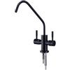 XDSMB Rubinetto Cucina per Acqua Filtrata Singola Modalità Doppia Fredda Rubinetto Osmosi Inversa 2 Vie 360° Rotazione,nero