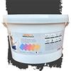 Hossi's Wholesale 2,5 litri di vernice da parete Premium Black Beauty Nero Grigio opaco | inodore | anti-goccia e anti-spruzzo