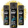 DETERMONDO 3 Bombolette di Vernice Spray Acrilica 400ml Bombolette Spray Colorate Multiuso per Interni ed Esterni (Ral 1023 Giallo Traffico)