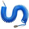 CLICLED Tubo Aria Compressa 15 Metri Spirale Flessibile per Compressore Attacco Rapido Prolunga 8mm PU ad alta resistenza