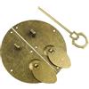ZYNCUE Serratura a chiavistello, in ottone retrò, stile dinastia cinese, maniglia per mobili e porte, in ferro metallico